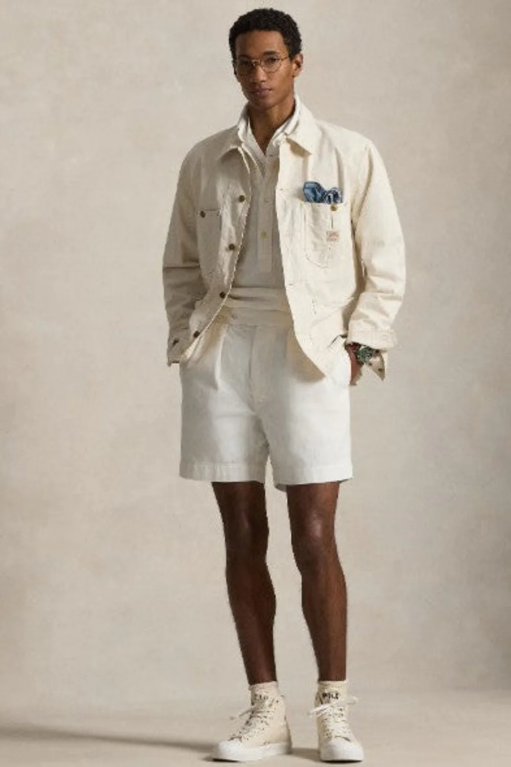 7-Inch Relaxed Fit Twill Officer’s Short