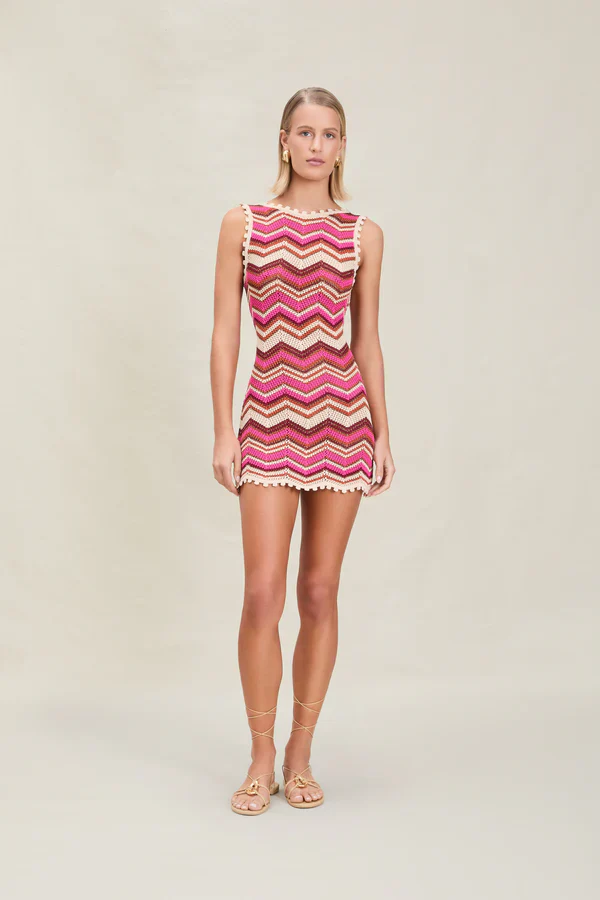 Alba Dress Berry - Image 2