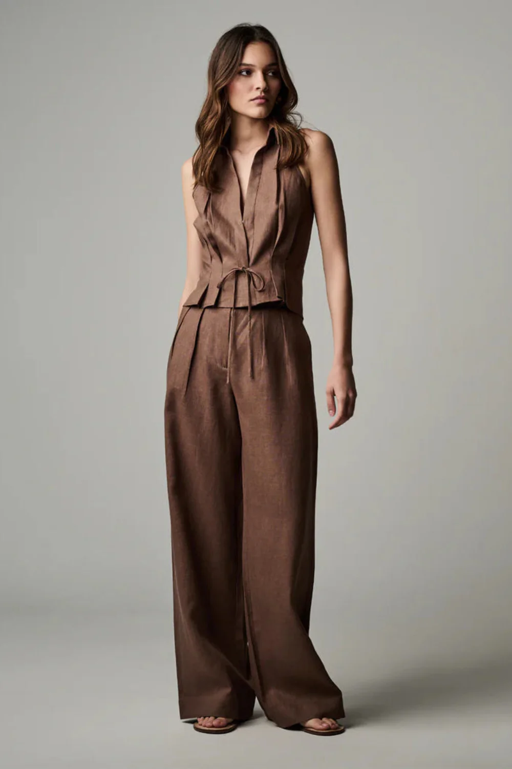 Alina Pant Chocolate