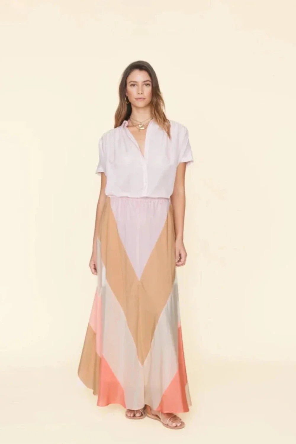 Amelia Skirt Blush Tone (Final Sale)