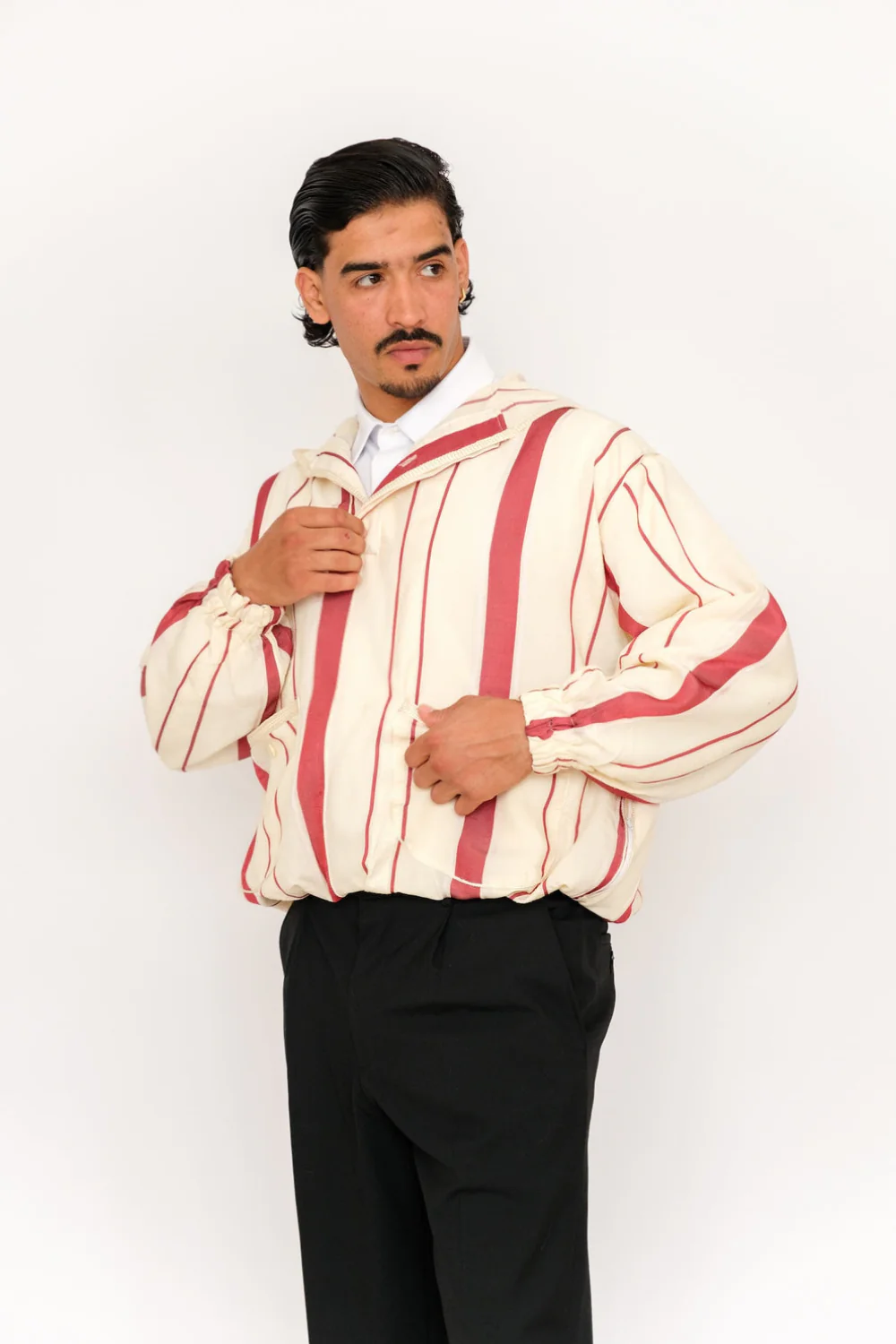 Beldi Pullover White/Red