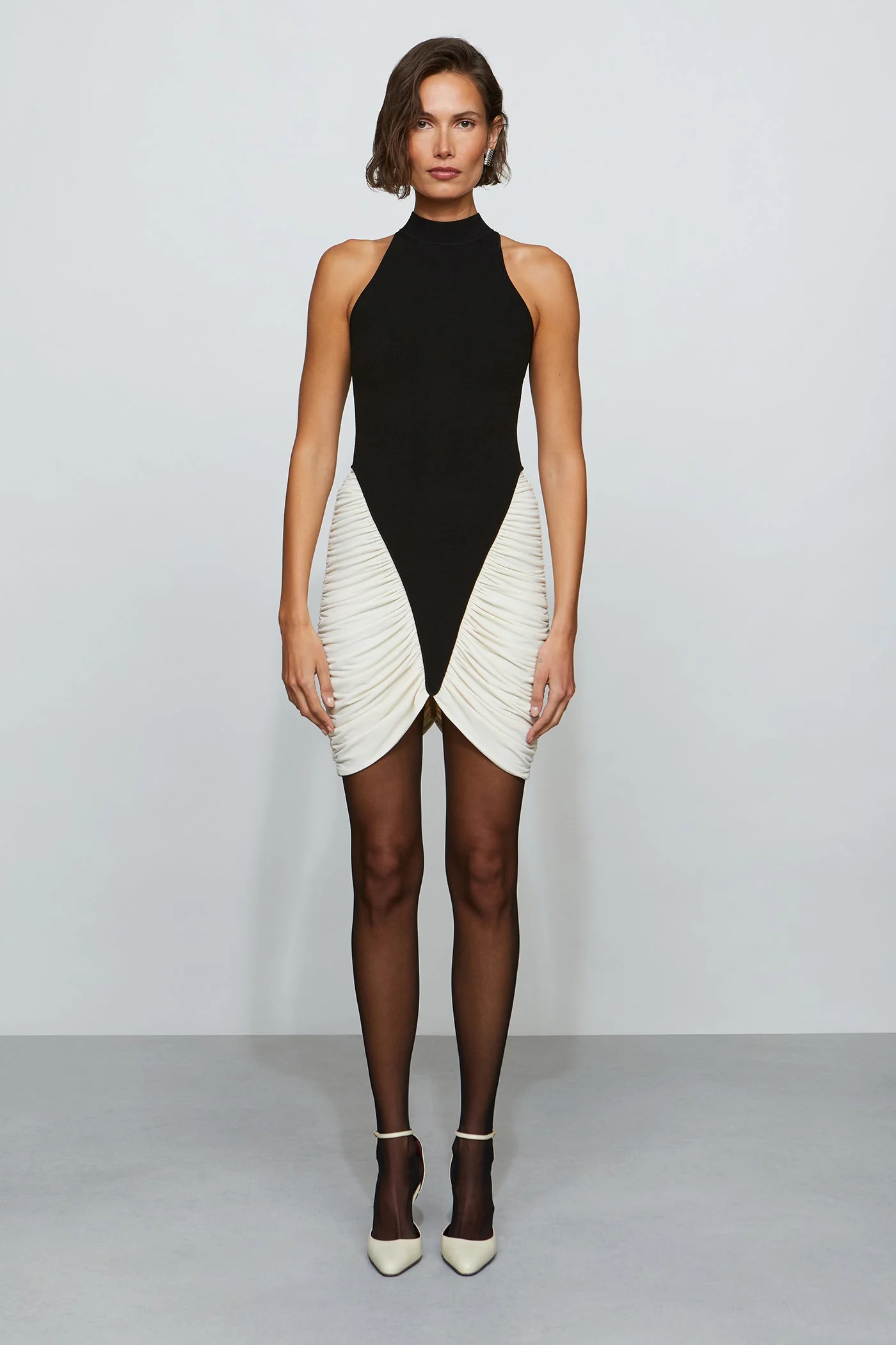 Atticus Knit Combo Mini Dress