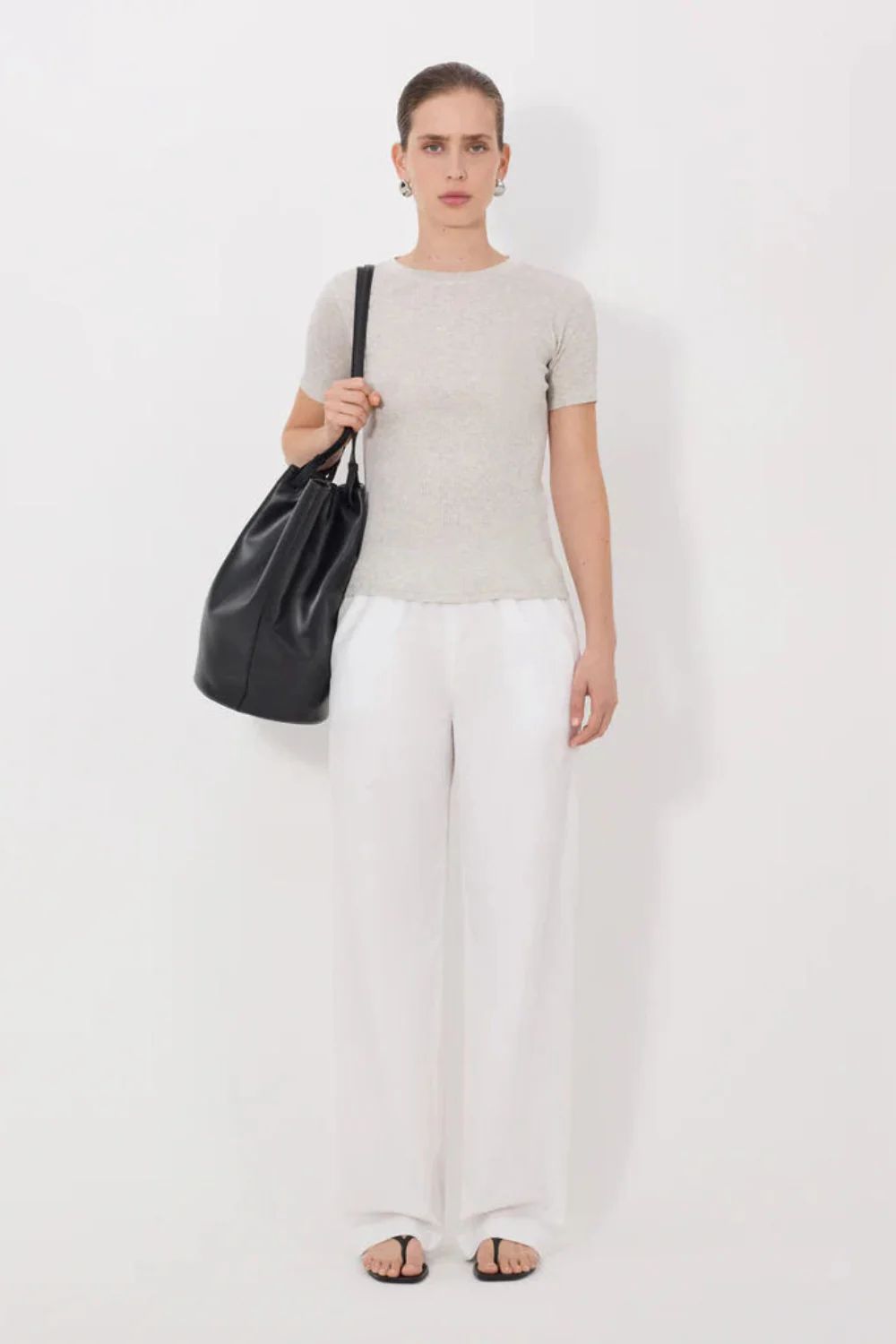 Avalyn T-Shirt Grey Mélange