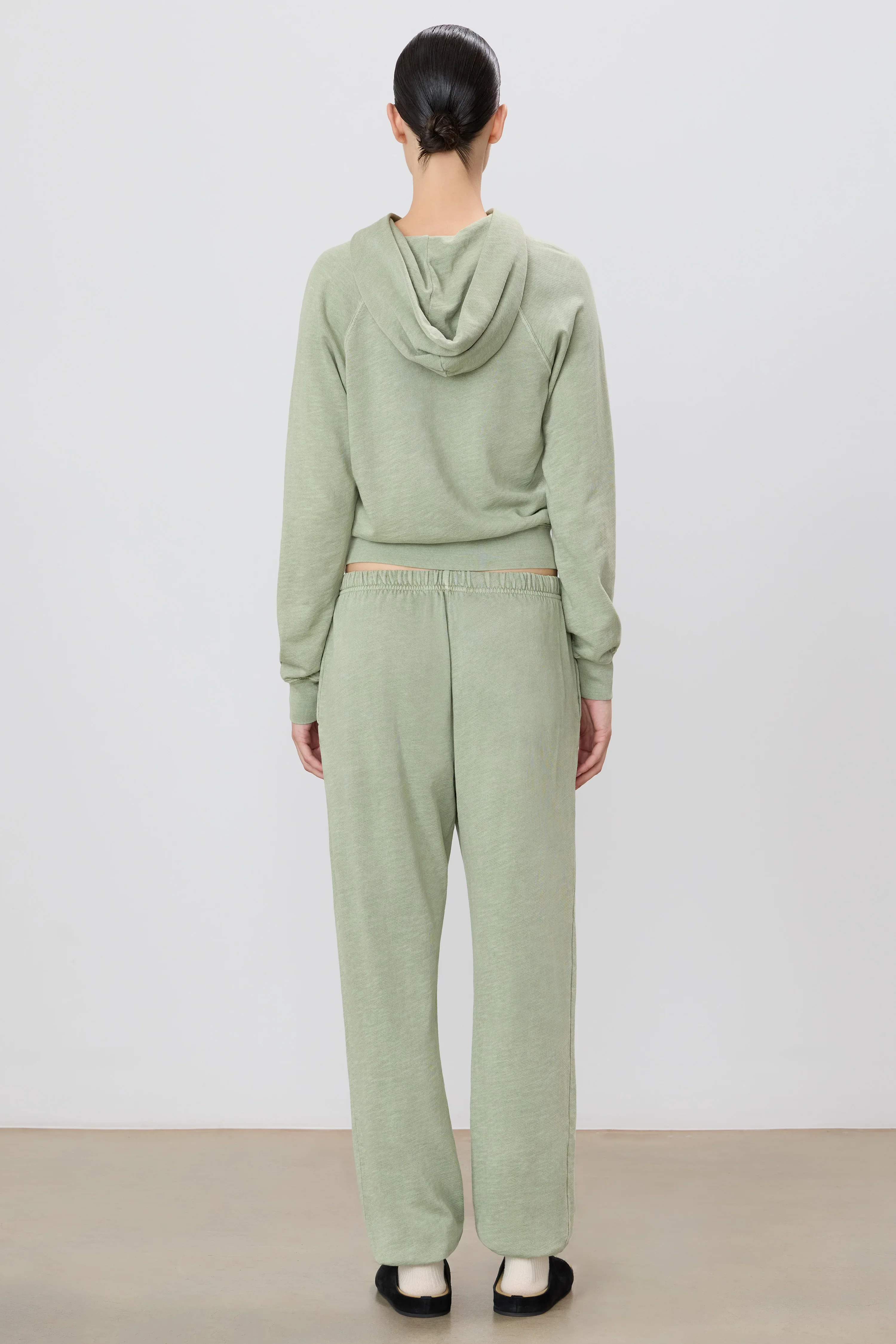 Boyfriend Pocket Sweatpants Sage - Image 4