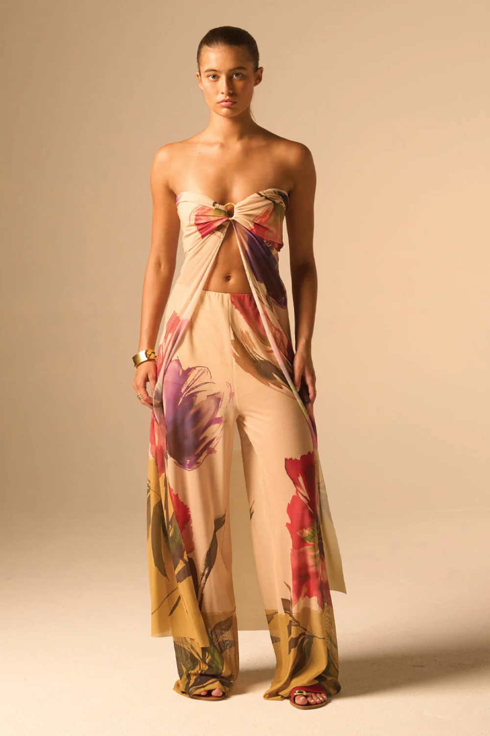 Coast Pant Floral Multi