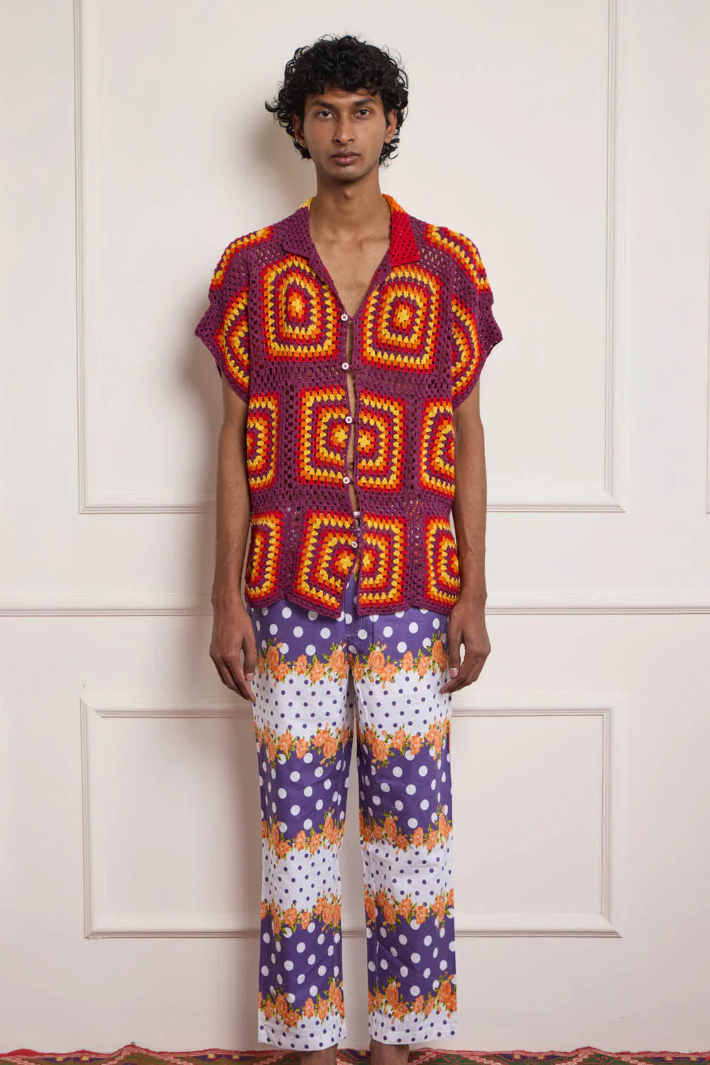 Crochet Patch Shirt
