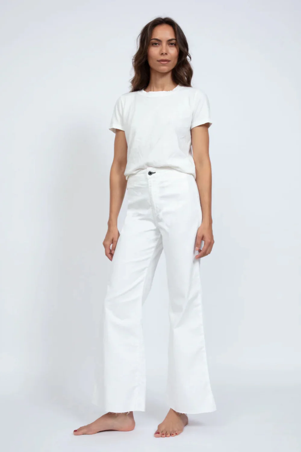 Cropped Brighton Ivory (Final Sale)