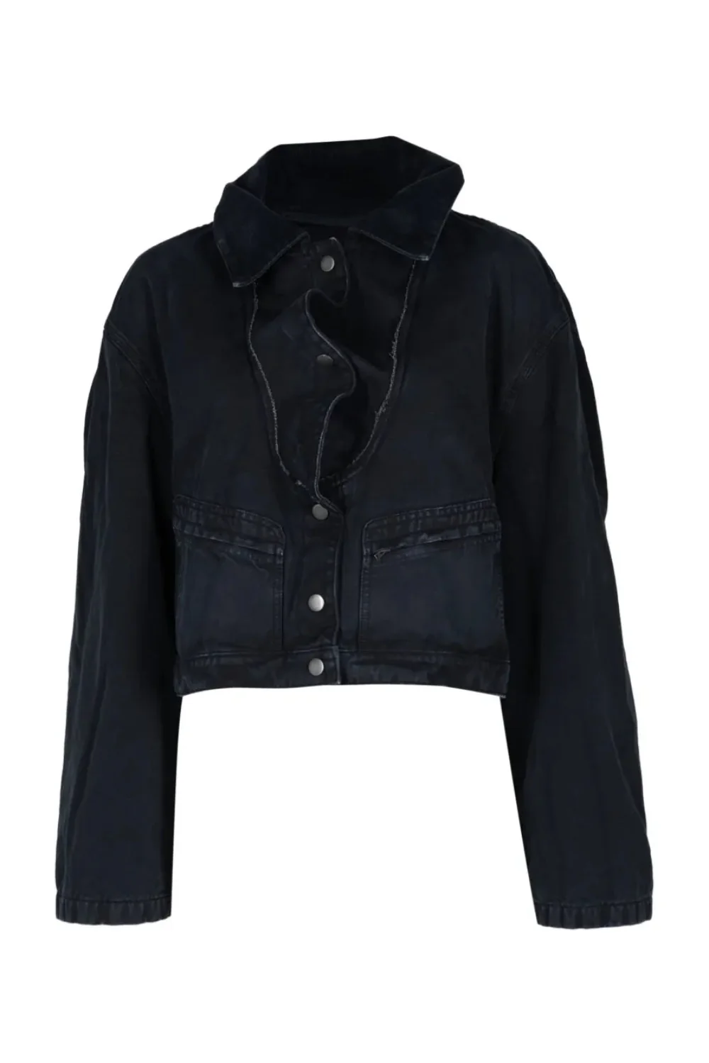 Cropped Black Jacket S29AM04
