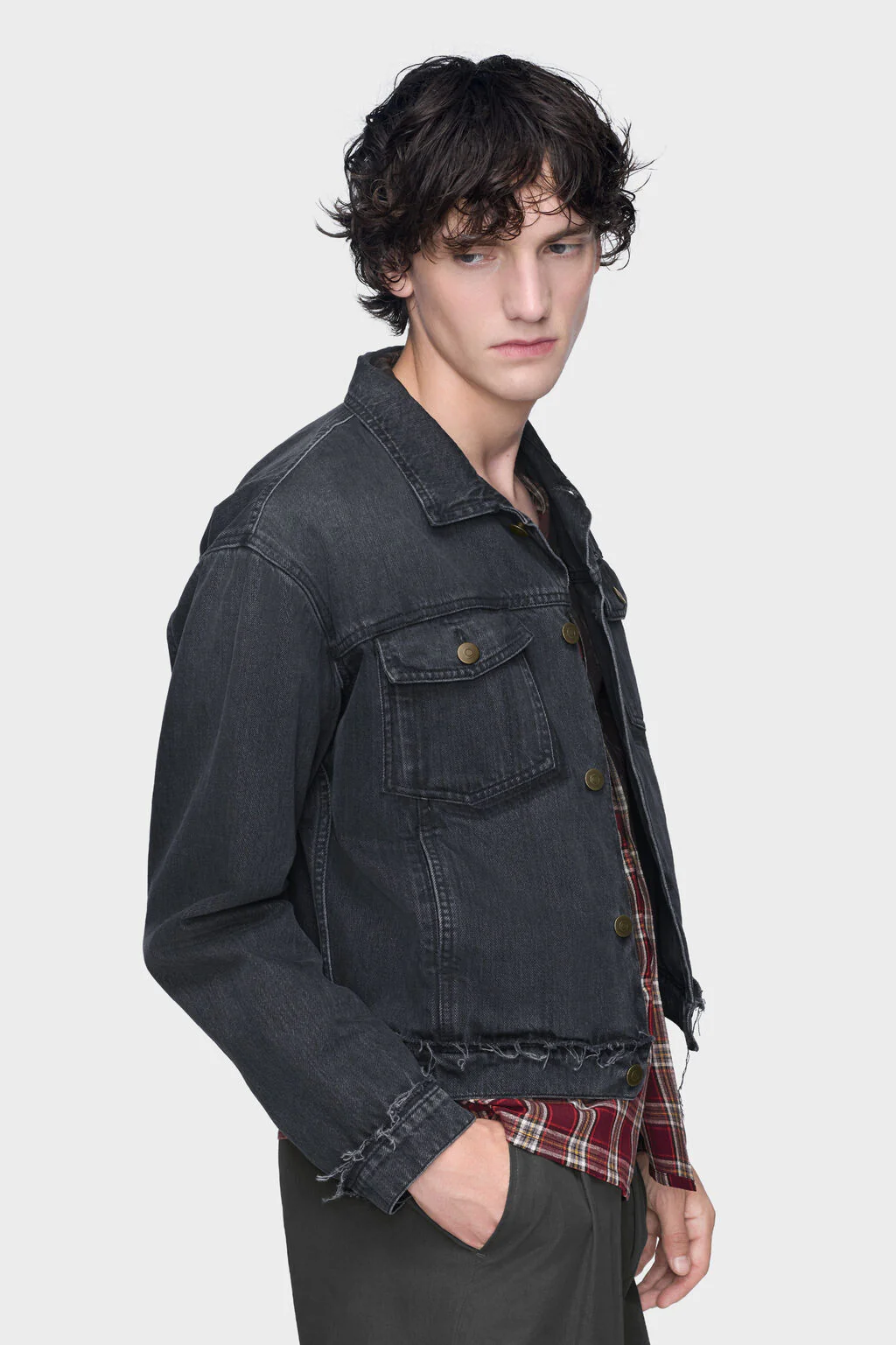 Denim Jacket Black - Image 2