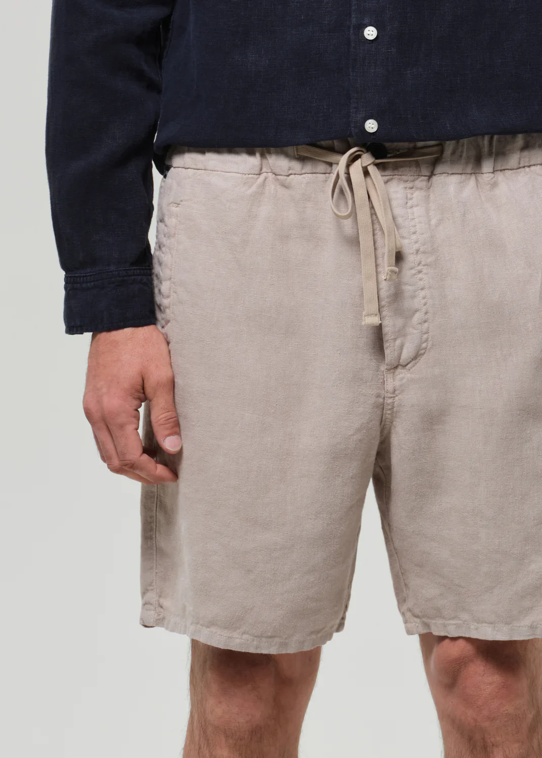 Drawstring Deck Short Wheat - Image 6