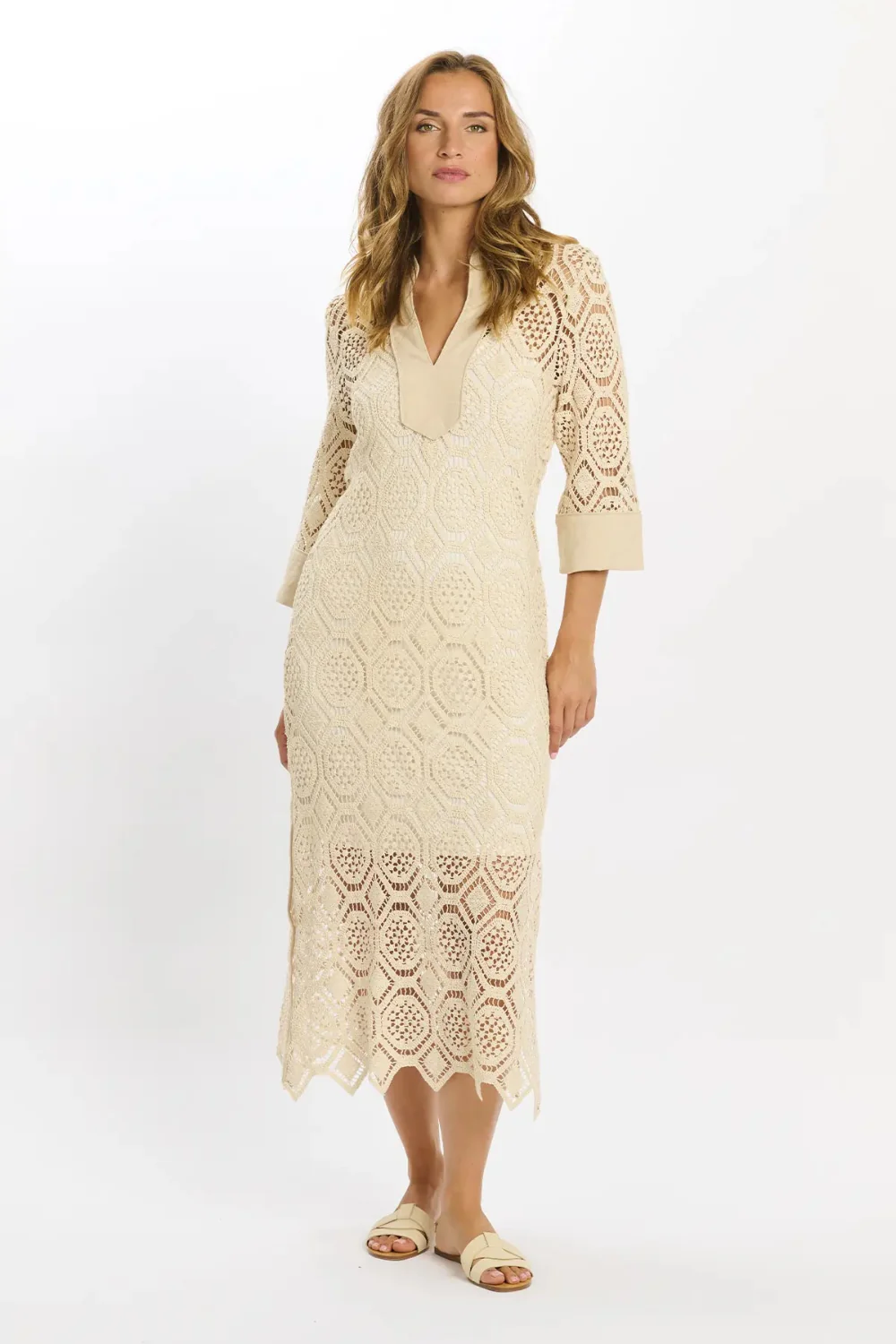 Dress Baley Beige