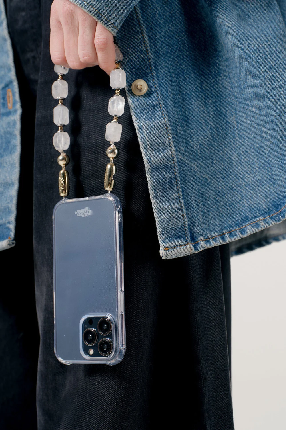 Electrum Gemstone Wristlet - Rock Crystal