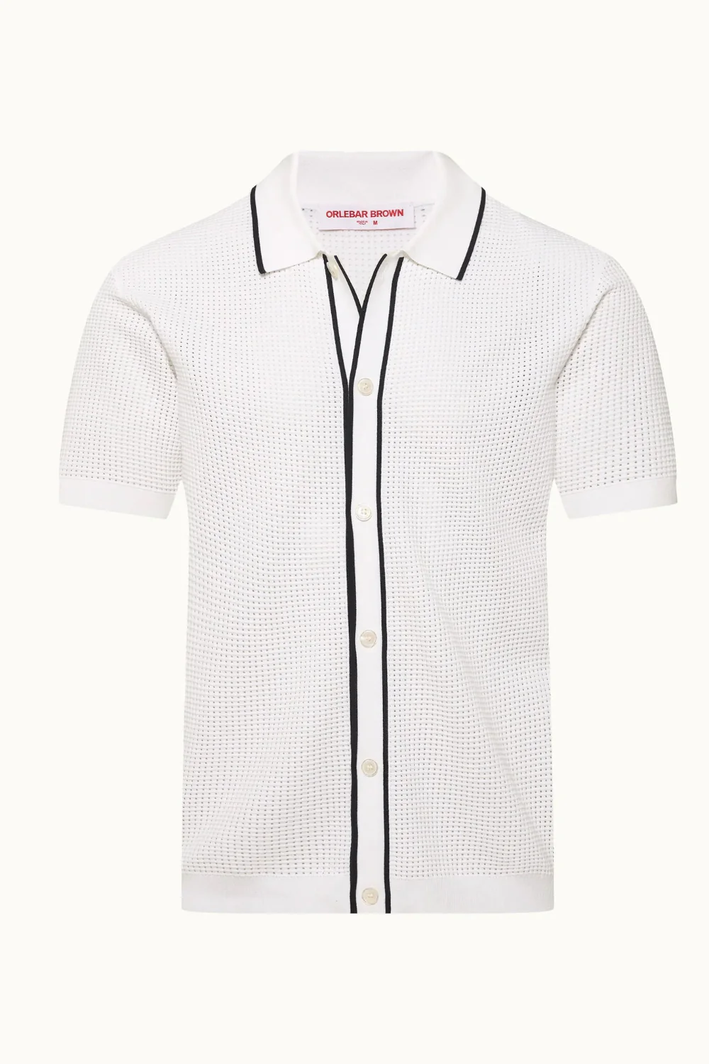 Roddy Button-True Stripe Shirt Cloud