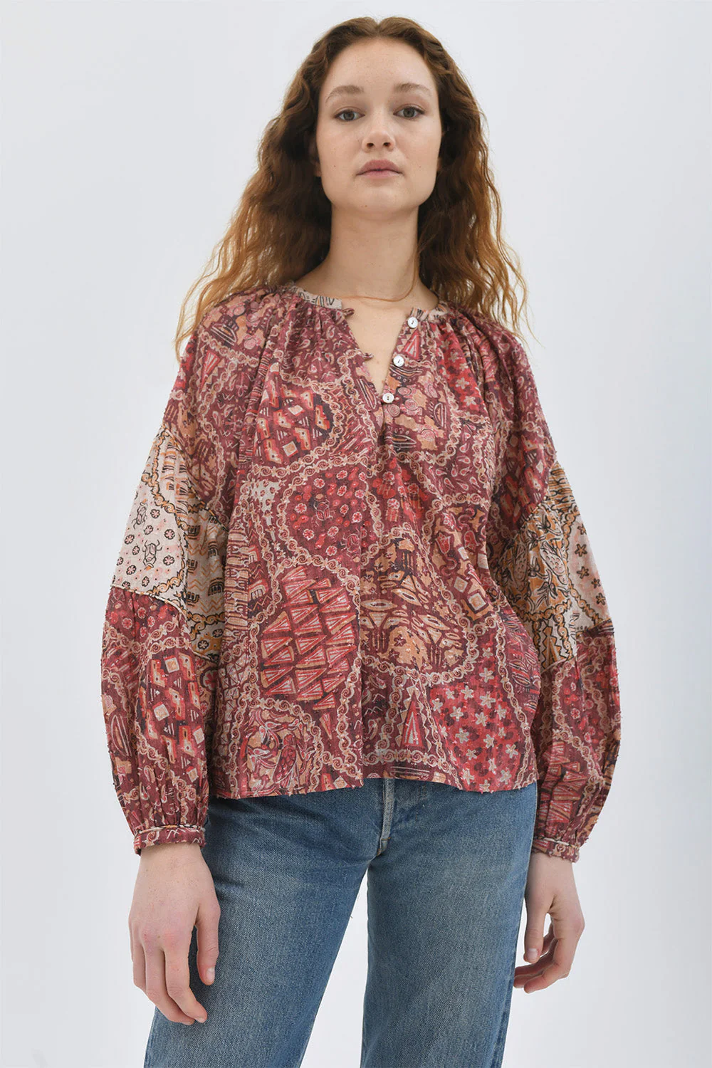 Ivy Organic Cotton Blouse (Final Sale)