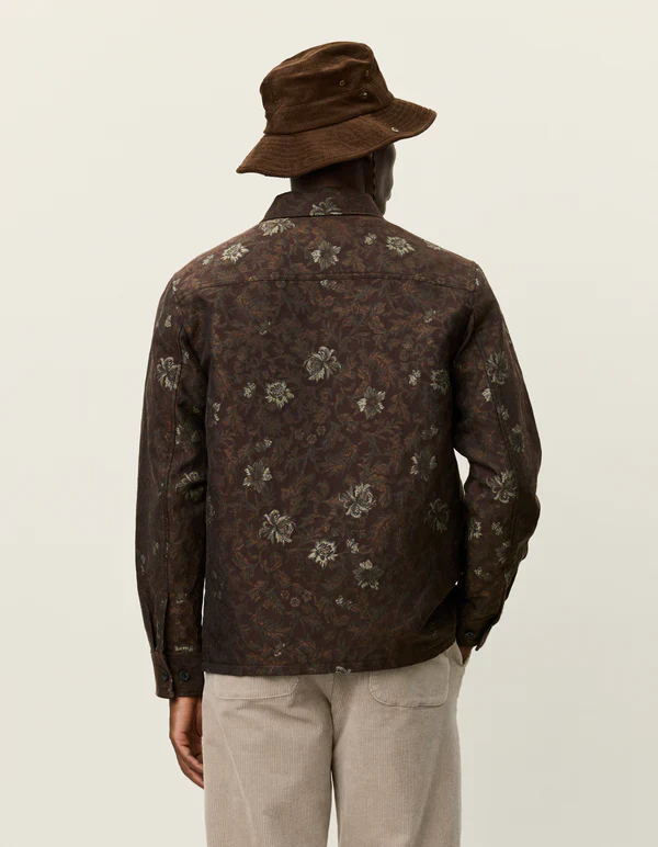 Kaleb Flower Jacquard Overshirt - Image 2