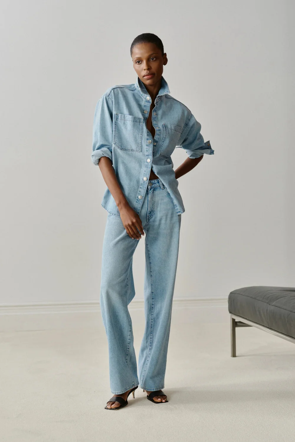 Kaylen Soft Curve Straight Vintage