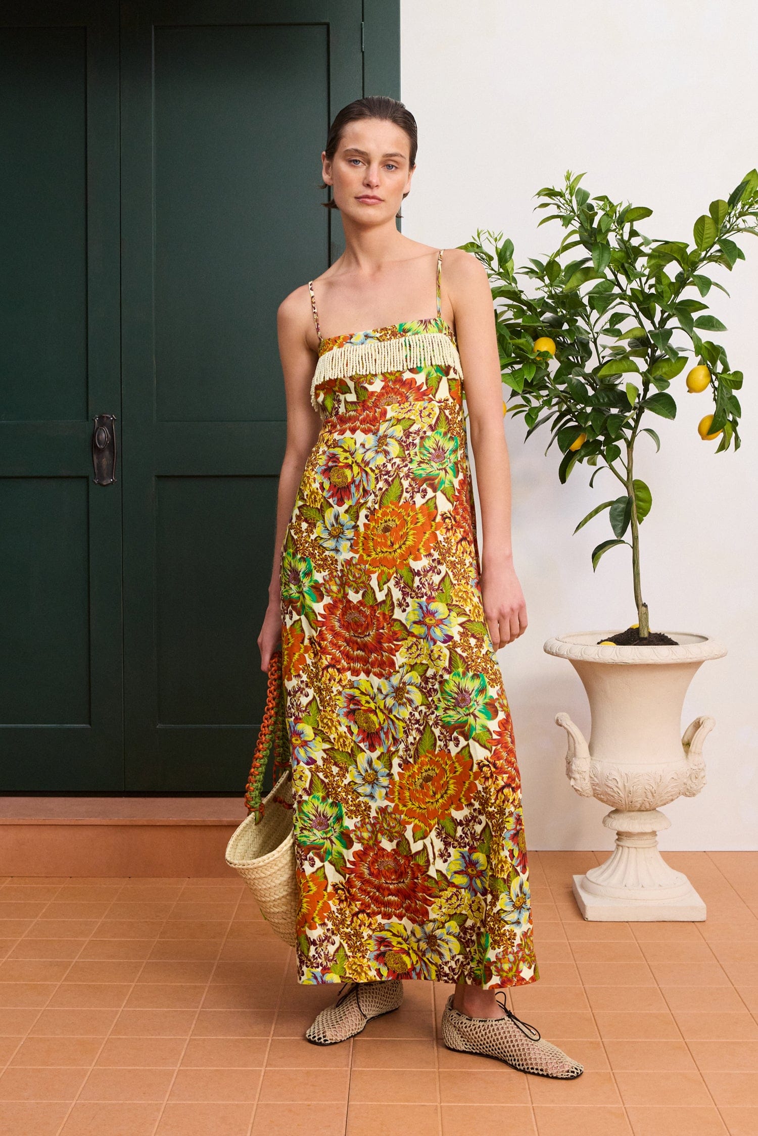 Lana Square Neck Day Dress - Image 2