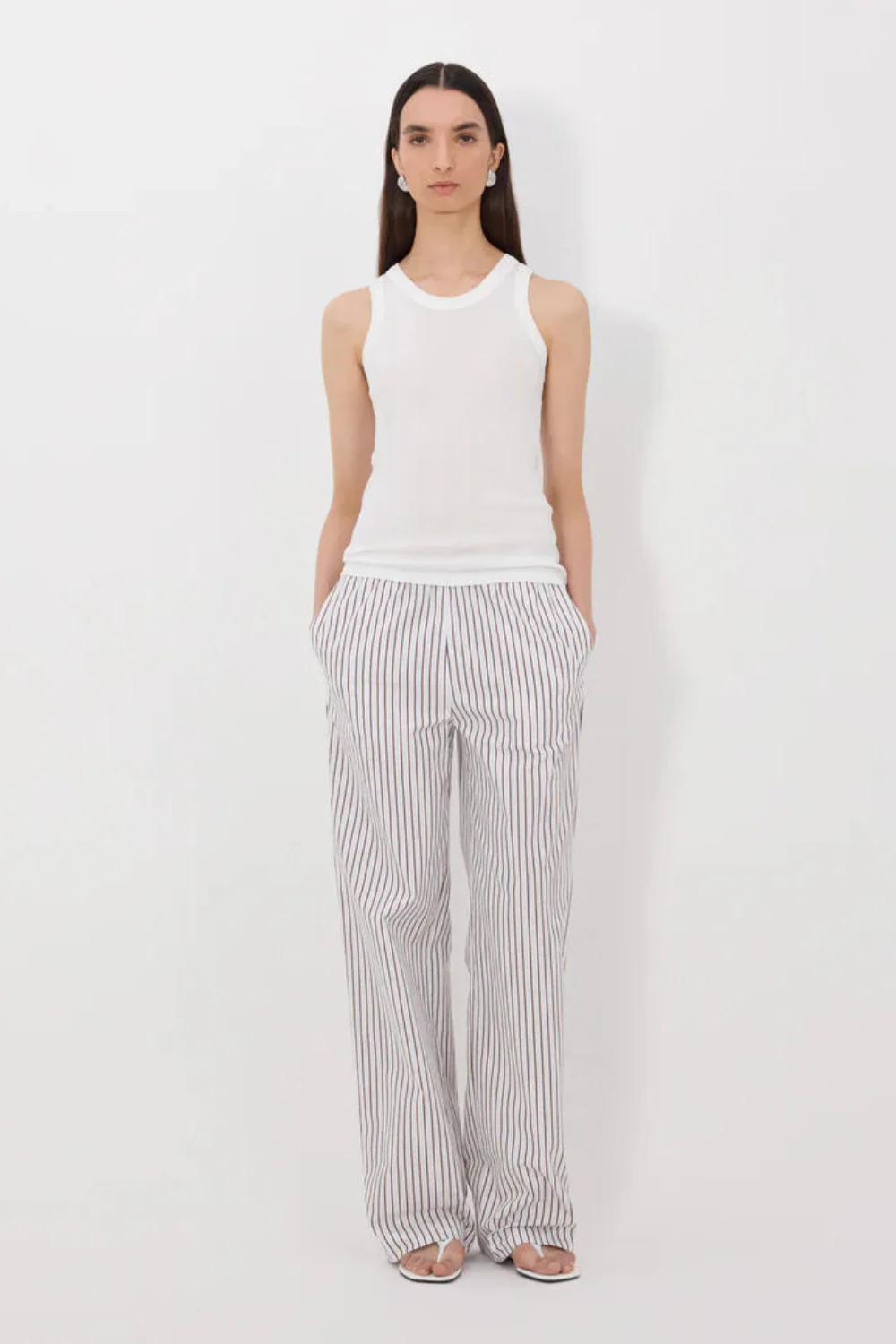 Limba LDS Tank Top White