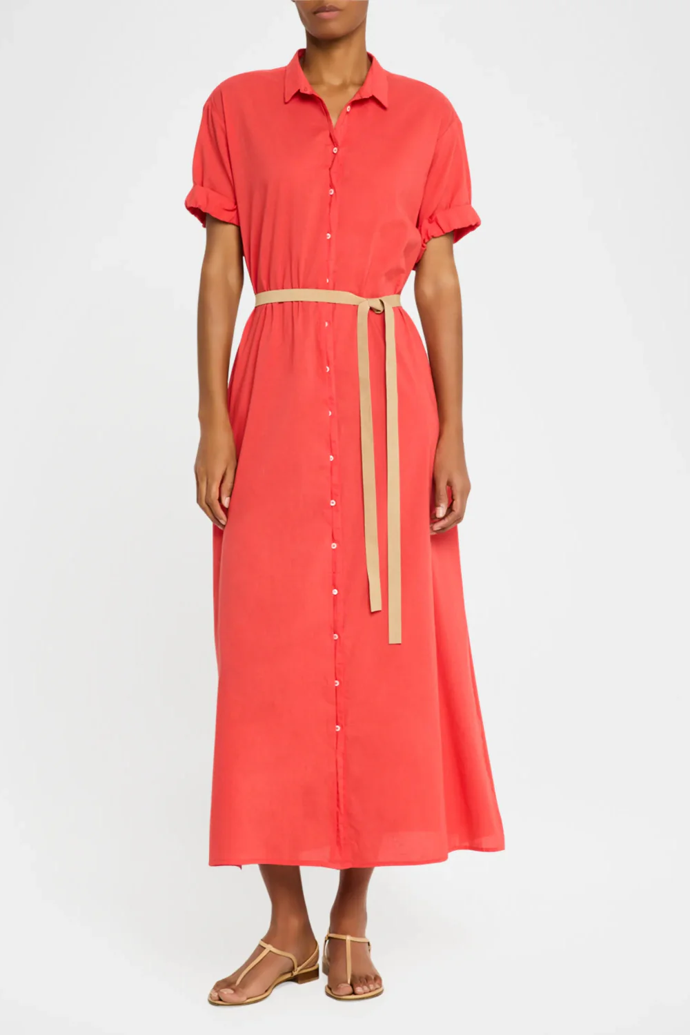 Linnet Dress Clambake Red (Final Sale)