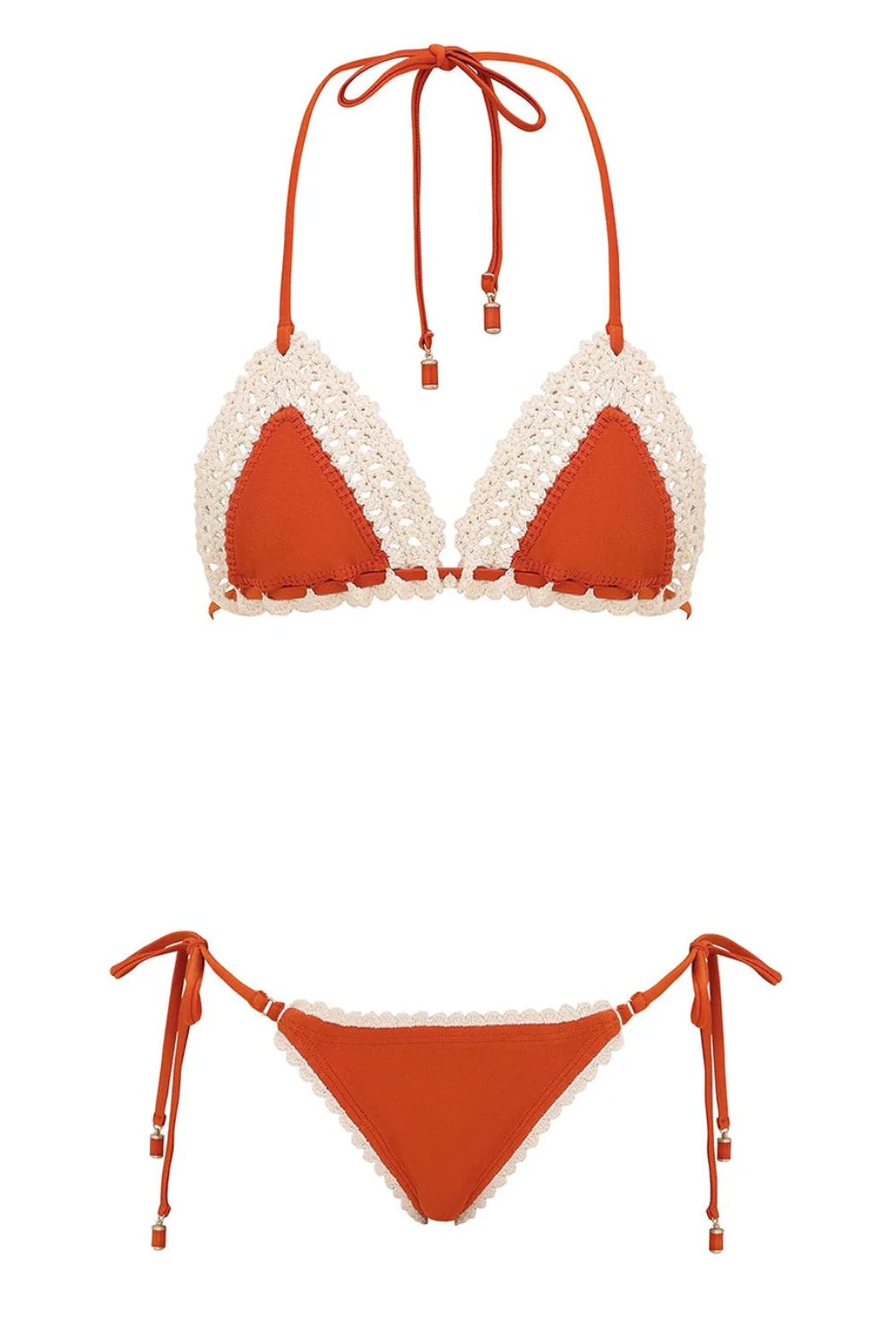 Mahon Crochet Tri Bikini