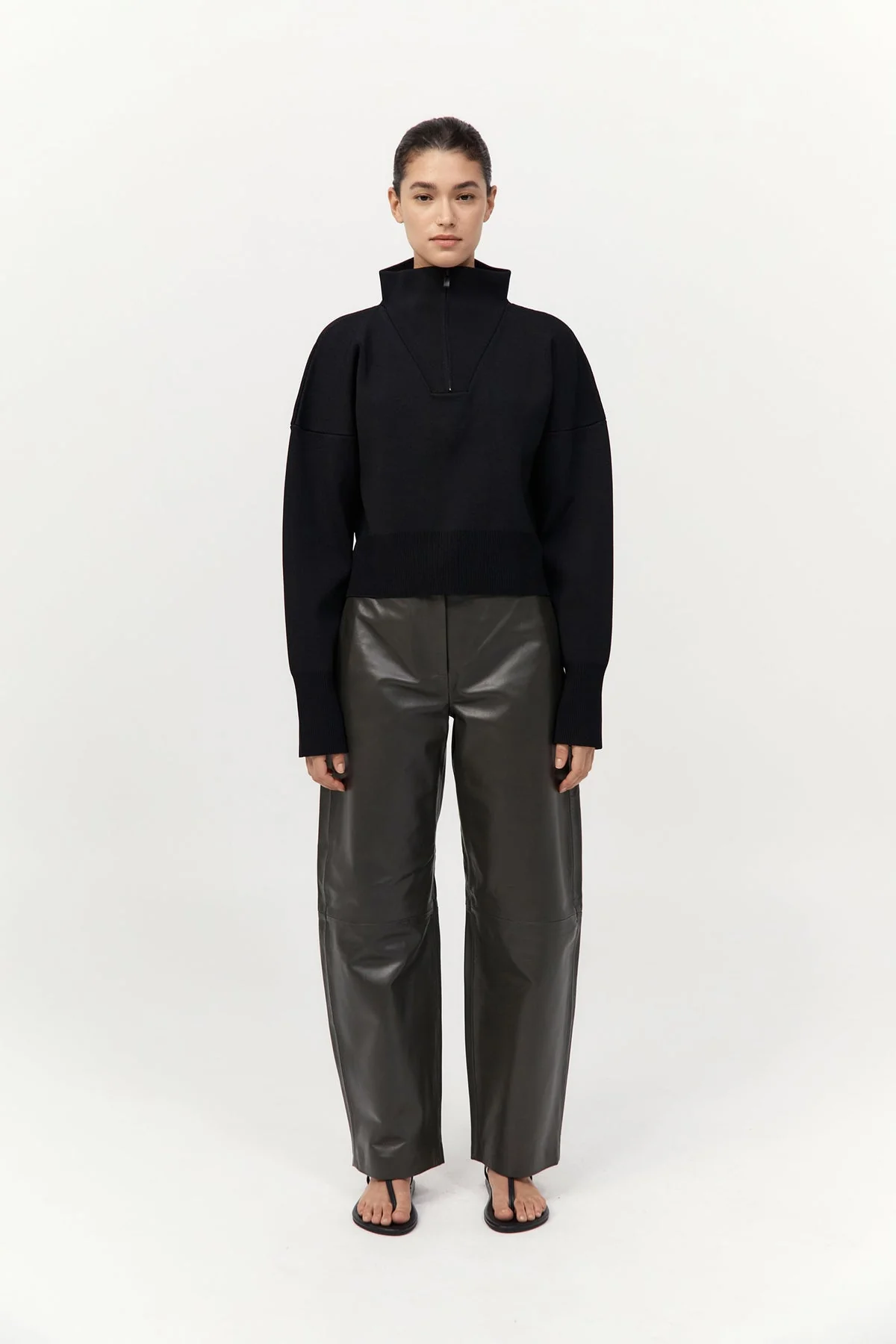 Milano Knit Zip Jumper - Image 2
