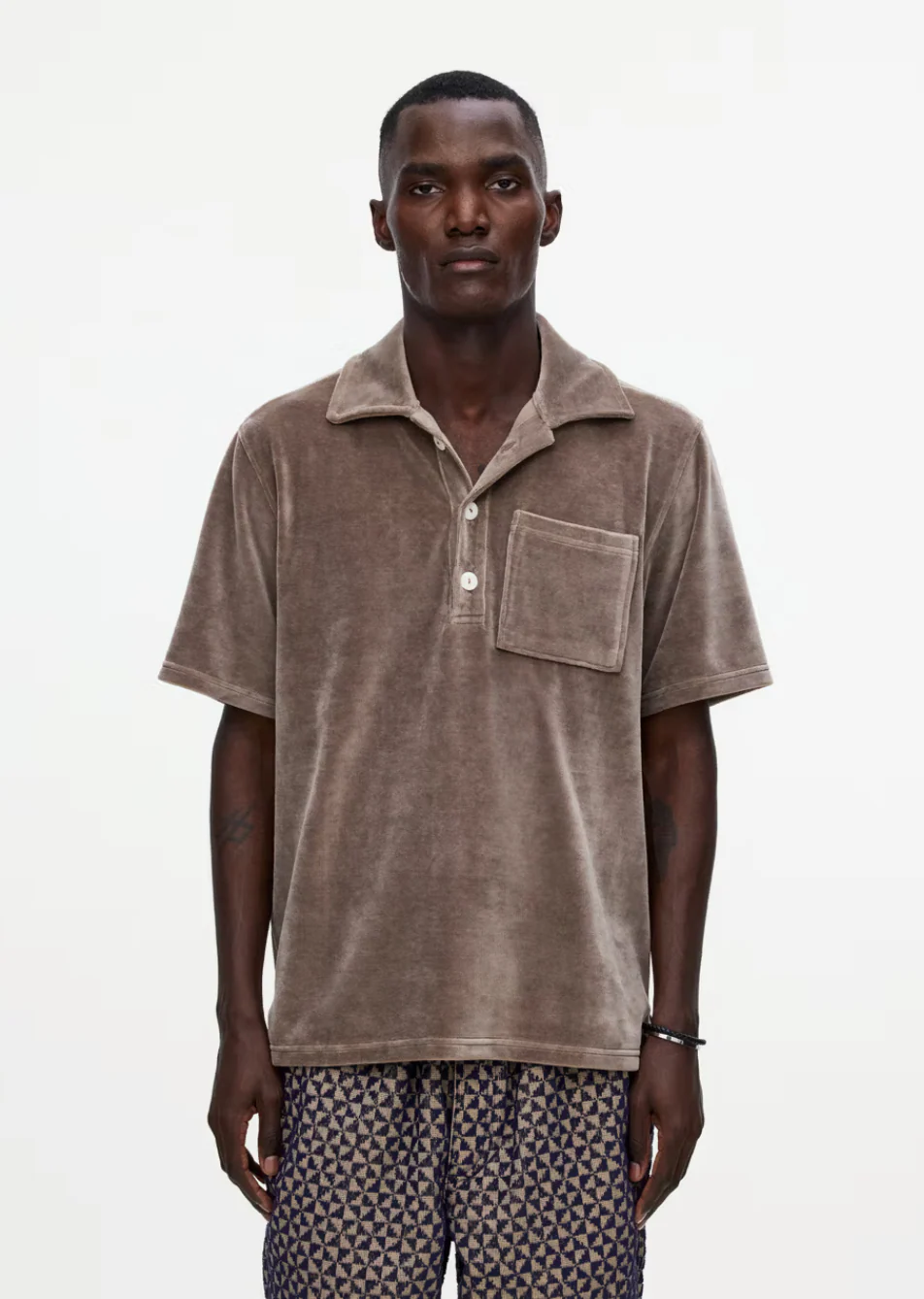 Morel Girona Velour Shirt - Image 2