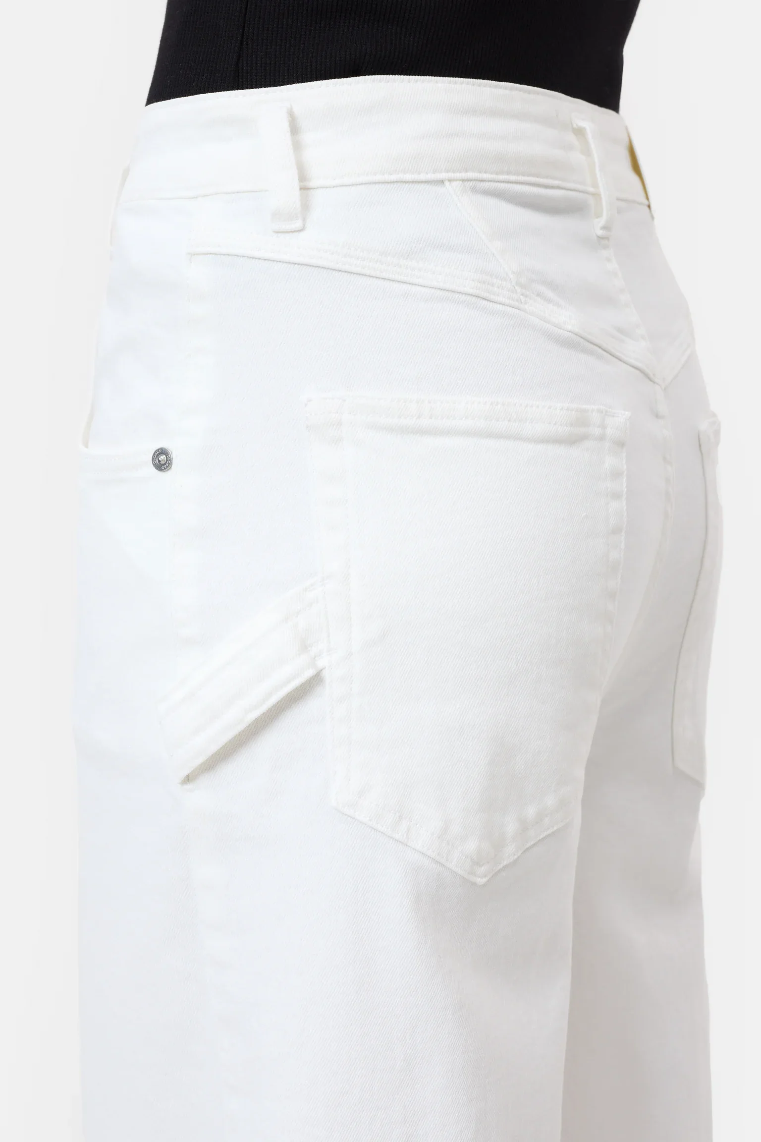 Morus Wide Jeans White - Image 2