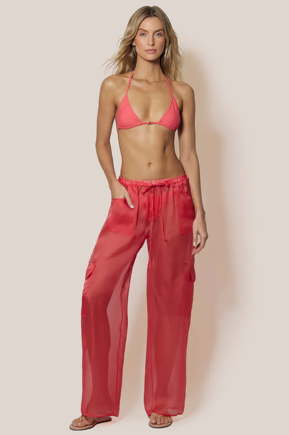 Organza Pant Pamplemousse