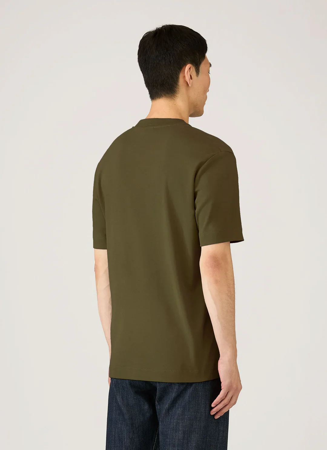 Heavyweight T‑shirt Deep Olive - Image 3