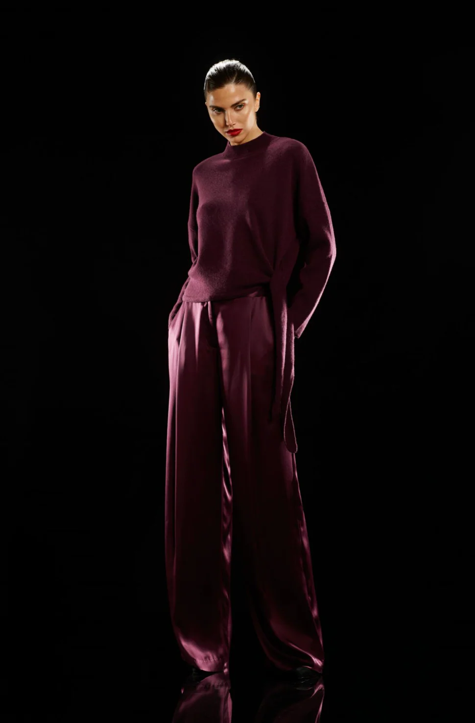 Relaxed Trouser Merlot - Image 2