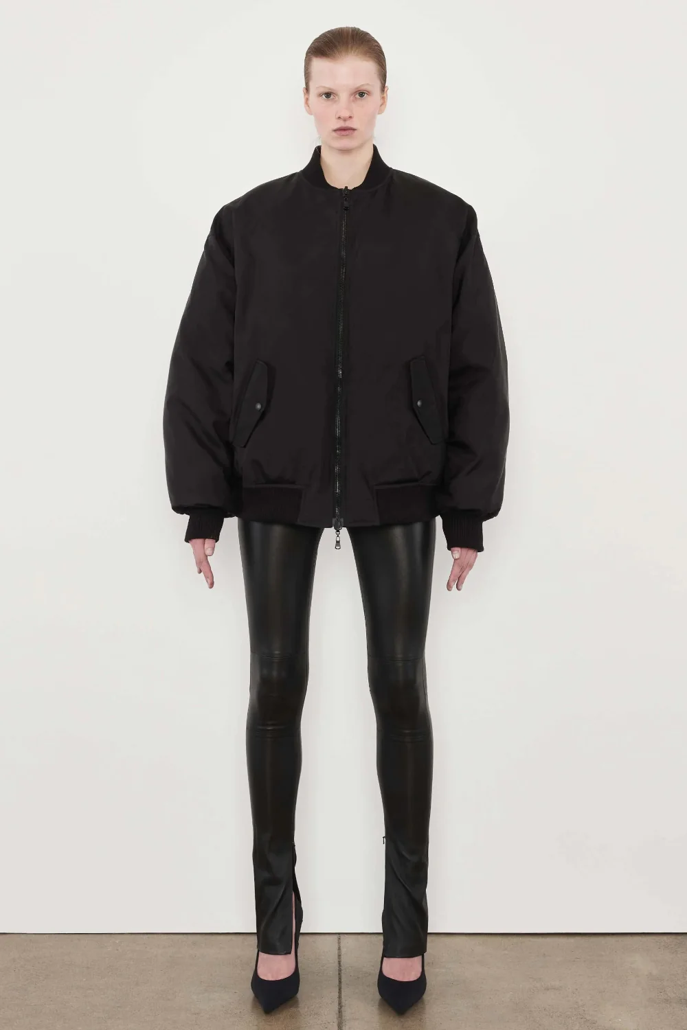 Reversible Bomber Jacket Black (Final Sale)