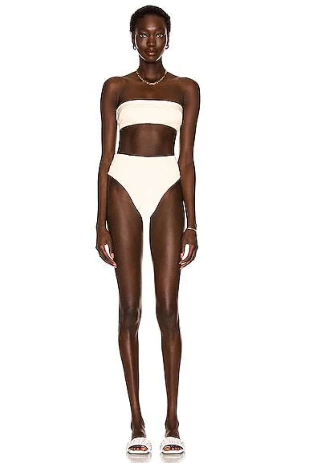 Ribbed High Leg Hotpants (Final Sale)