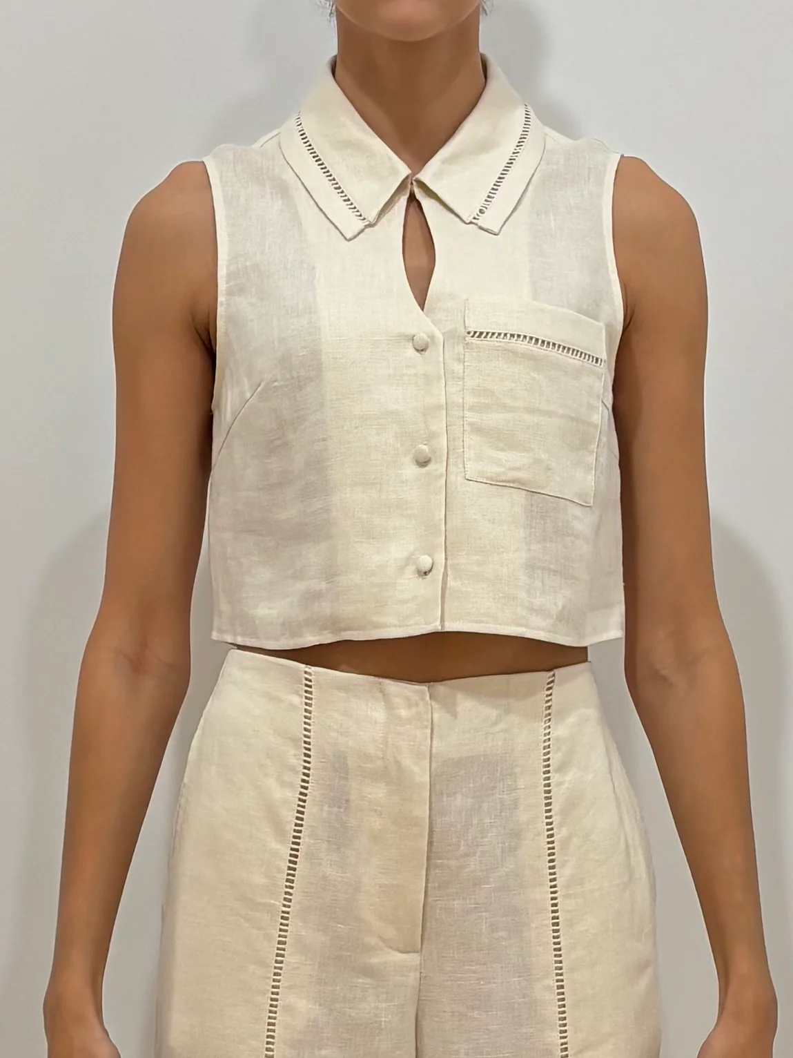 Rosalie Top Ivory - Image 2