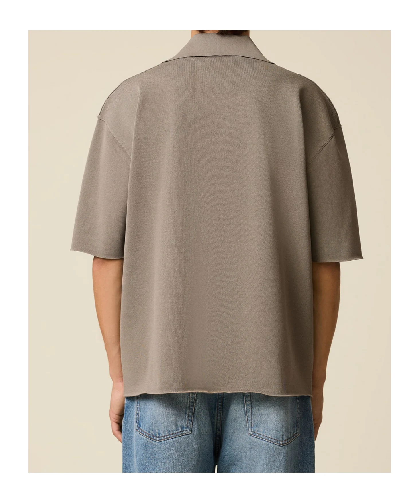 Smoke Short Sleeve Polo (Final Sale) - Image 2