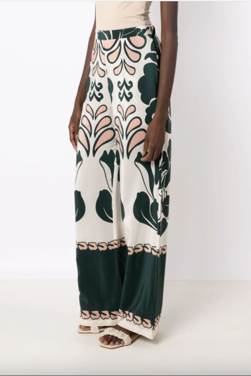 Spray Of Flower Wide-Leg Pant (Final Sale)