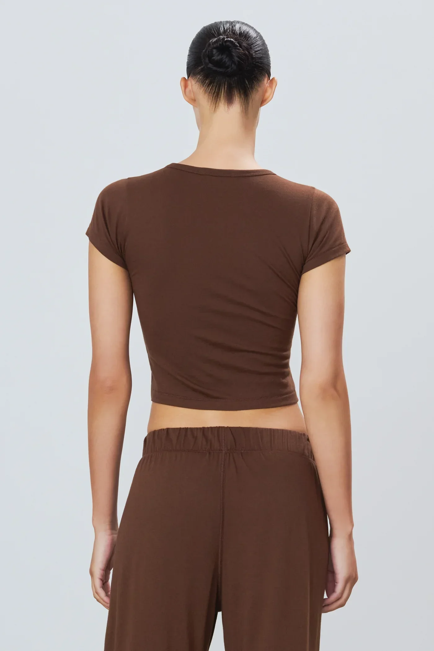 SS Baby Tee Chocolate - Image 3