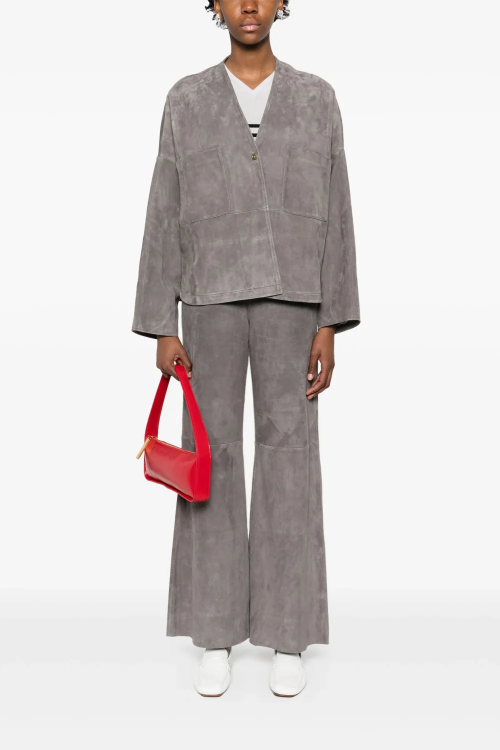 Suede Kimono Ombra