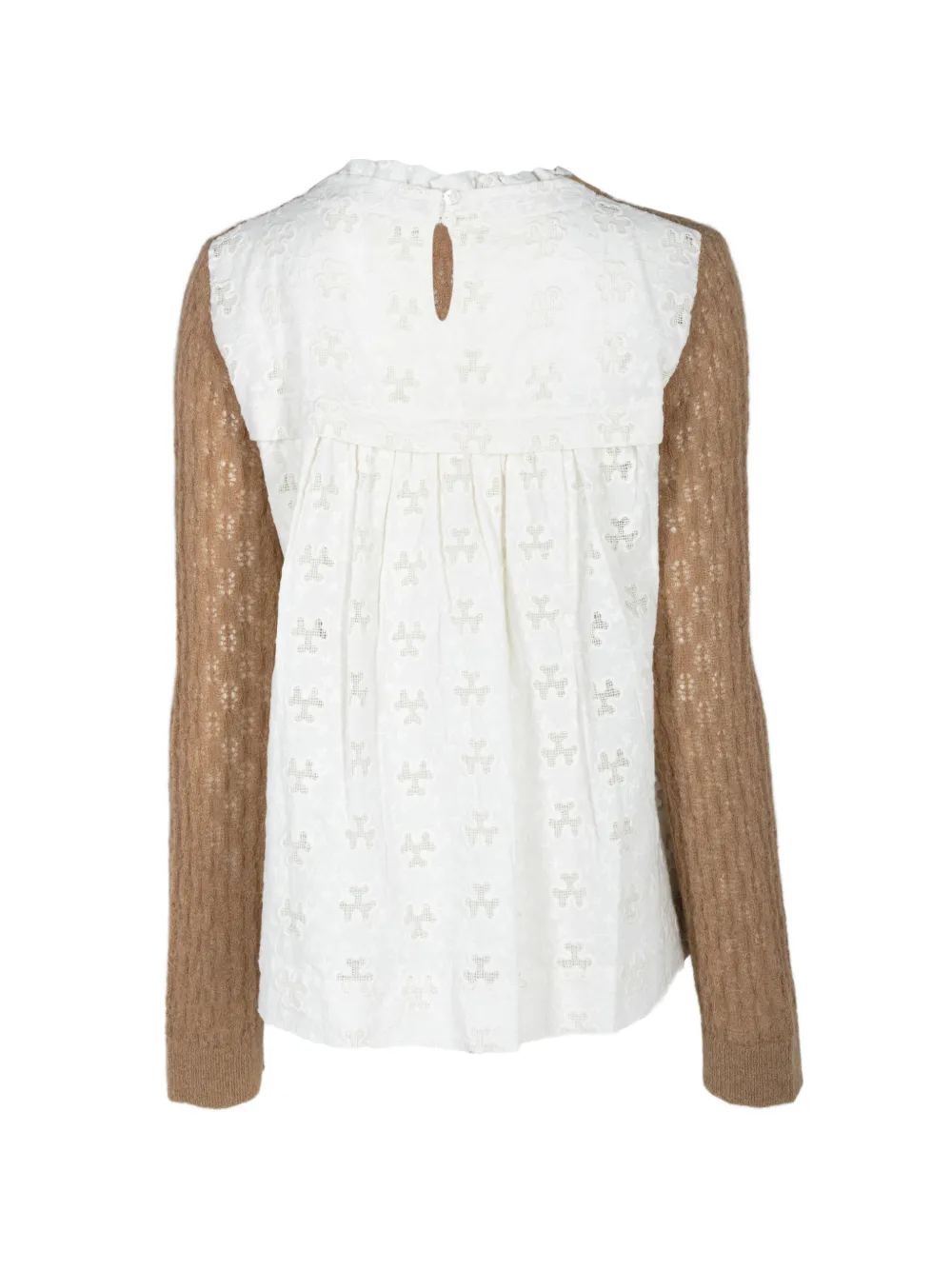 Teagen Knit Combo LS Sweater - Image 2