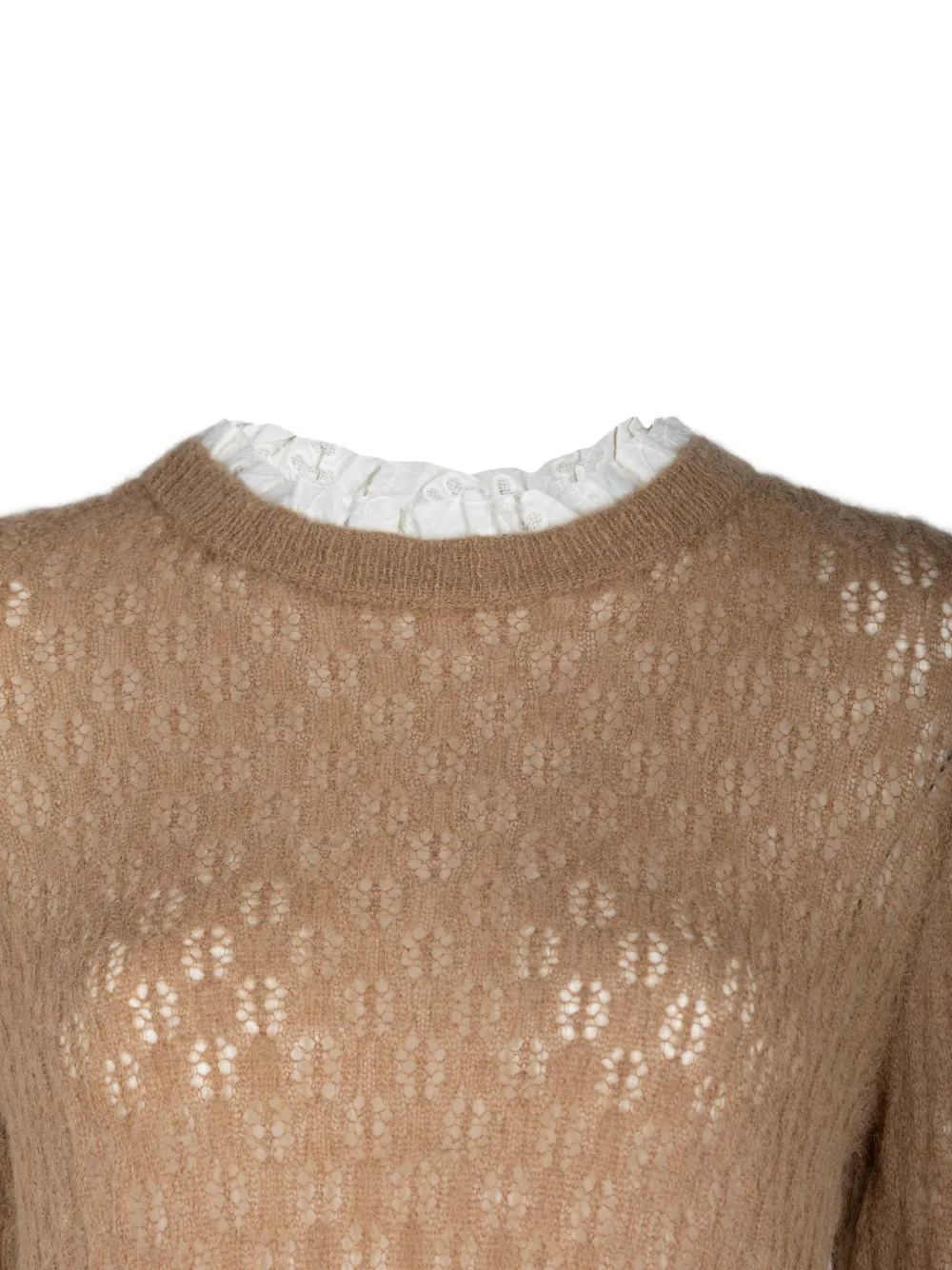 Teagen Knit Combo LS Sweater - Image 3