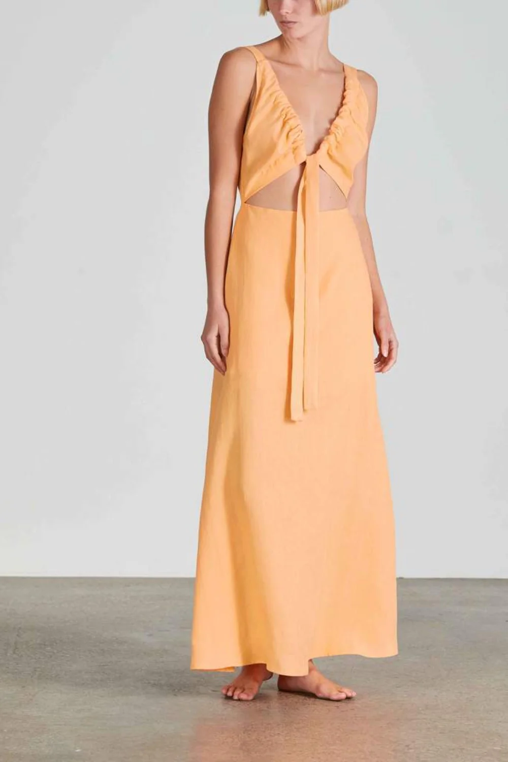 Tobago Organic Linen Dress (Final Sale)