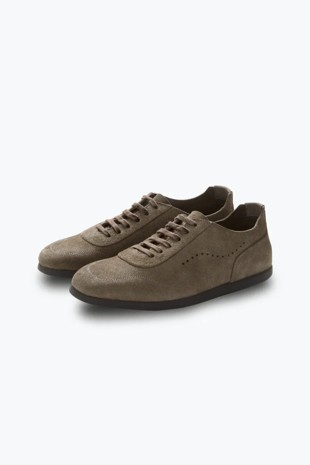 Trainer - Vegetable Tanned Suede (Taupe)