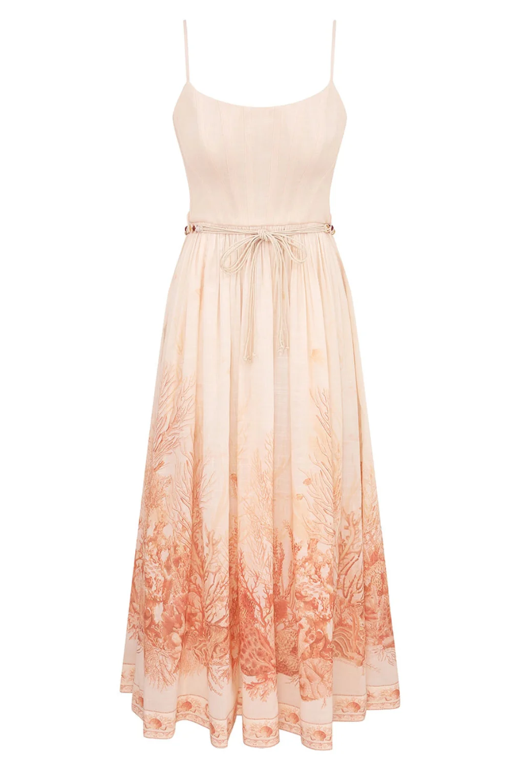 Wanderlust Corset Midi Dress
