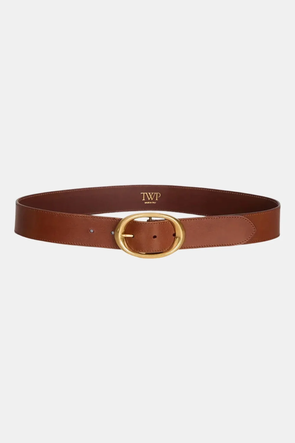 Wide Belt Cognac